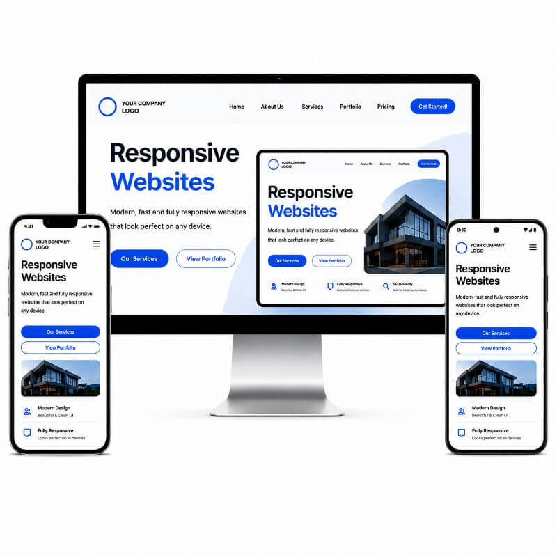 Website Android iOS Website With Android and iOS